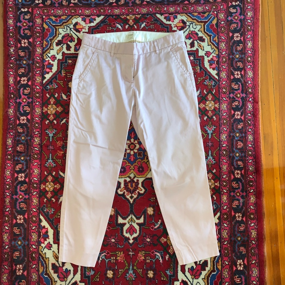 J. Crew Factory City Fit Light Dusty Rose Chinos